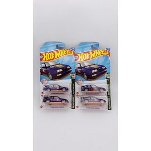 87 FORD SIERRA COSWORTH 2022 Hot Wheels Retro Racers Series blue lot of 4